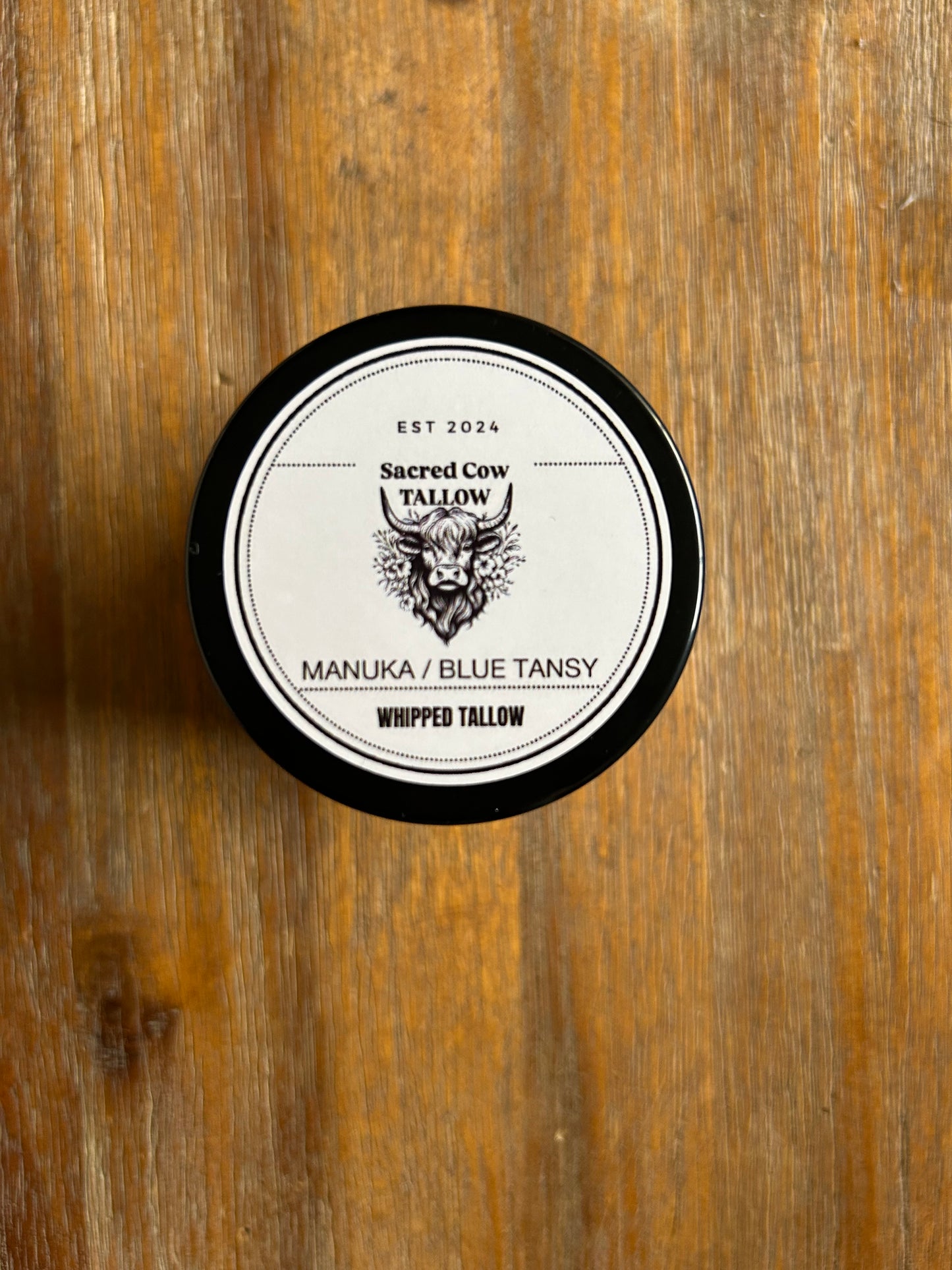 Manuka / Blue Tansy Whipped Tallow 120ml 4oz